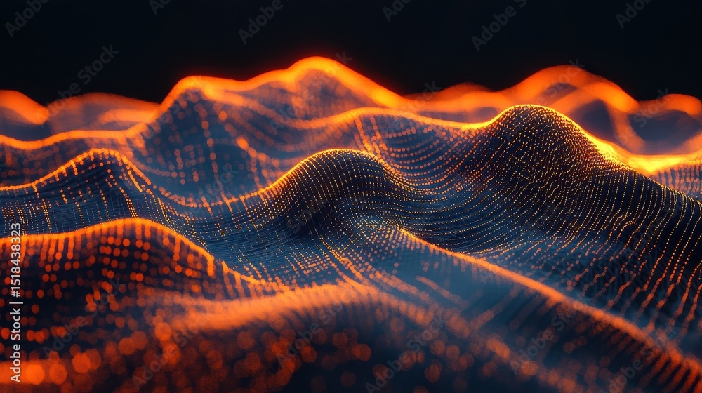Poster 3d rendering of abstract technology concept. futuristic cyberspace background,abstract 3d rendering 