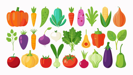 Colorful Circle of Fresh Fruits and Vegetables vibrant illustration various fruits vegetables arranged circular pattern fruits vegetables healthy food circle illustration food nutrition diet apple