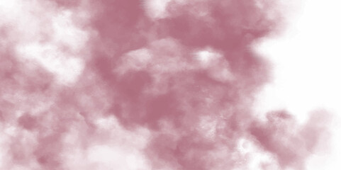 Fantasy light red, pink shades watercolor background. light pink and white colors background for design subtle color. Soft pink grunge background frame plane sky view with stars and sunset