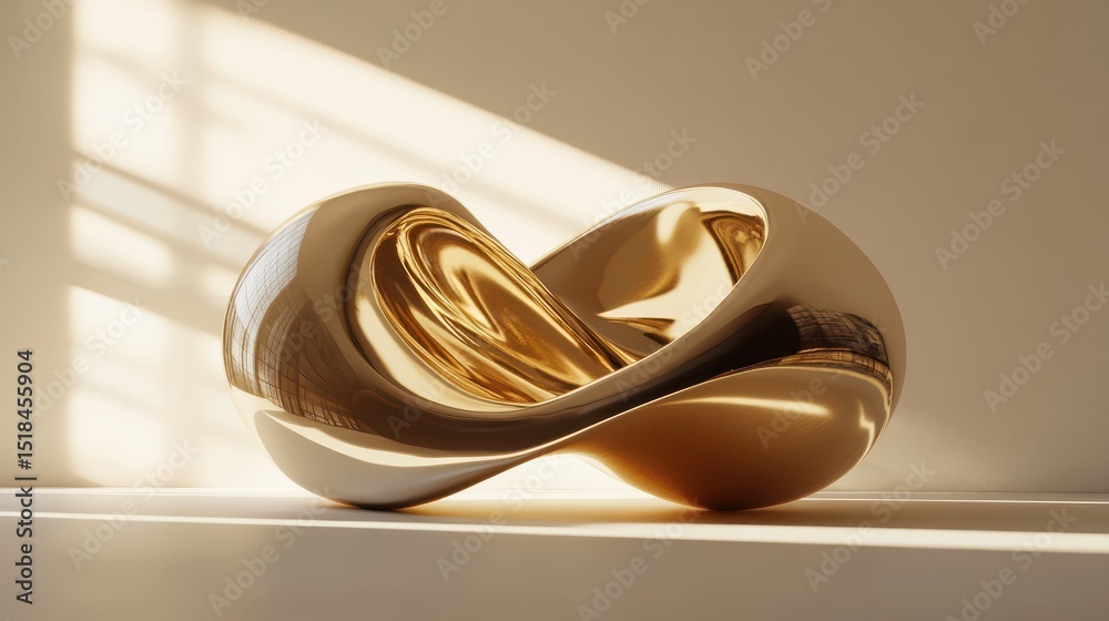 Poster abstract 3d render