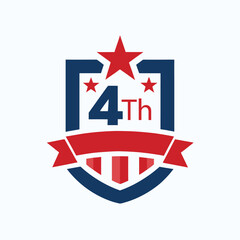 USA Independence Day Vrctor Design