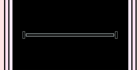 black and white frame with clipping path. 