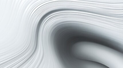 Fototapeta premium Abstract elegant flowing white and gray lines