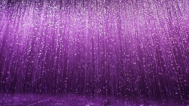 Sparkling Purple Rain Background