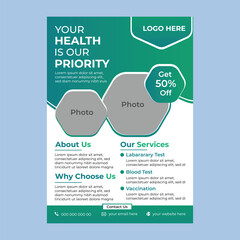 Health Care and Medical Social Media Post Design