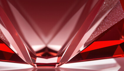Luxurious Ruby Stone in Studio Lighting – High-End Gem Close-Up