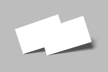 blank white paper on white