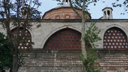 View of Tophane-I Amire Culture and Art Center by architect Sinan, Istanbul, Turkiye