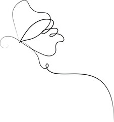 Abstract butterfly  vector illustration