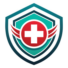 Obraz premium Medical Technology Logo Design Vector 