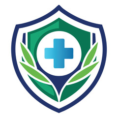 Obraz premium Medical Technology Logo Design Vector 