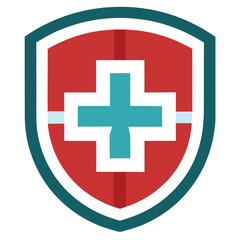 Obraz premium Medical Technology Logo Design Vector 