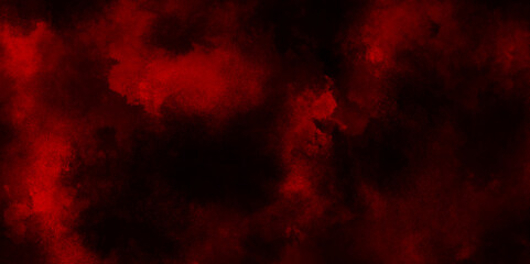 Red grunge texture clouds or fog on black background, red grainy grunge background texture, Abstract Red And Black Grunge Texture with smoke, Abstract clouds smoke texture with red color.