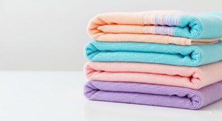 colorful towel cotton bathroom