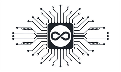 Innovative Circuit Fingerprint Infinity Design