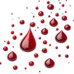 blood drops png red liquid droplets png gore effect png medical blood splatter png transparent background image
