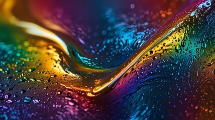 Fantasy texture resembling liquid metal