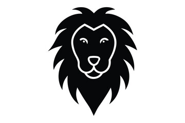 Beautiful Dog Head Silhouette Vector for Merchandise and Print Use