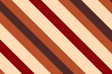 Colorful diagonal stripes with warm shades
