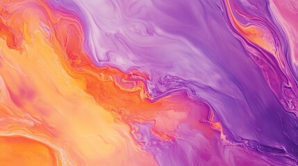 Vibrant gradient abstract background with orange purple pink transition light effect smooth art design digital wallpaper texture