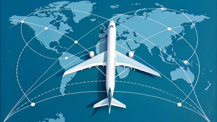 Minimal Bench Landscape Scene Reflecting Simplicity and Open Space