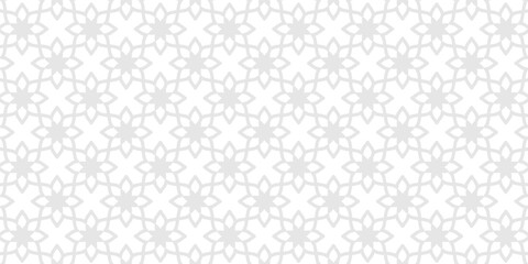 white abstract islamic background with arabian pattern style and seamless concept