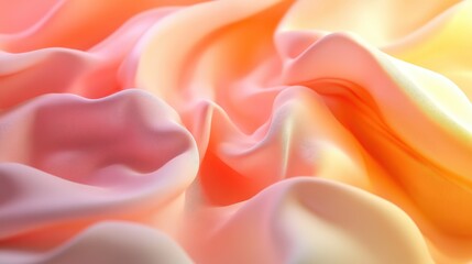 Obraz premium deep orange soft pink light peach warm yellow noise gradient background