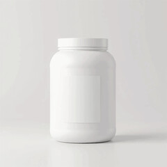 supplement bottle mockup with capsules in it with white label, 3d product mockups,protein jar,medicine bottle with pills,omega 3 capsules,realistic mockups,photography,transparent vitamins bottle