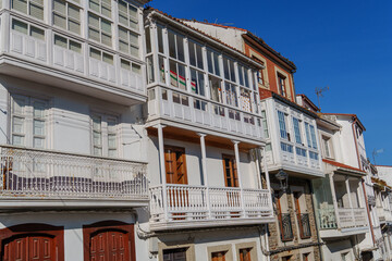 Die Altstadt von Betanzos in Spanien