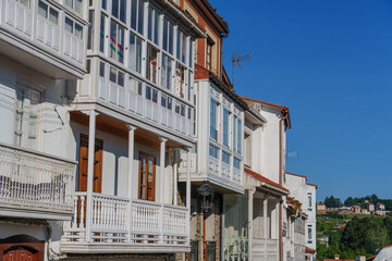 Die Altstadt von Betanzos in Spanien
