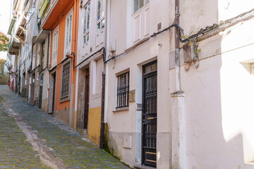 Fototapeta premium Die Altstadt von Betanzos in Spanien