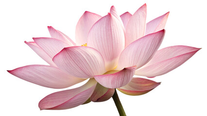 Pink lotus flower in full bloom, Beautiful blooming lotus symbolizing purity and peace