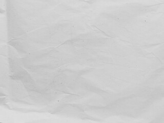 white crumpled paper