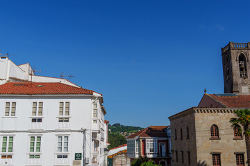 Fototapeta premium Die kleine Stadt Betanzos in Spanien