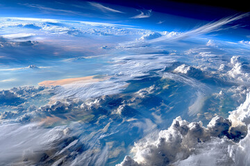 Earth from orbit