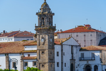 Obraz premium Die kleine Stadt Betanzos in Spanien