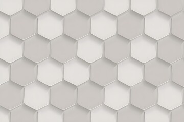 Naklejka premium Abstract background with hexagonal shapes pattern