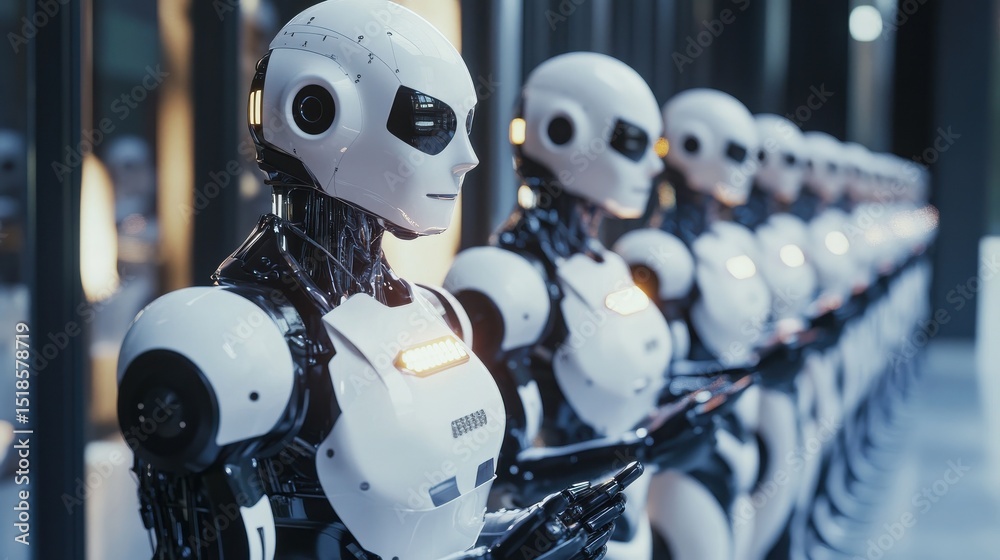 Poster multi agent ai systems, businessman holding ai agents, ai driven solutions streamline workflows, dec