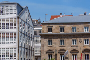 Fototapeta premium A Coruna in Spanien