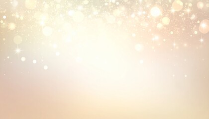 Elegant gold bokeh background with sparkling glitter and blur effect for festive designs