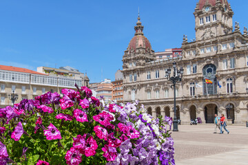A Coruna in Spanien