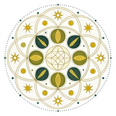 easter egg with flowers