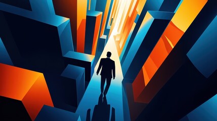 Marketing strategies abstract concept vector illustrations. illustration , no logos, no brands