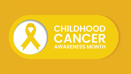 Childhood Cancer awareness month observed each year during September.