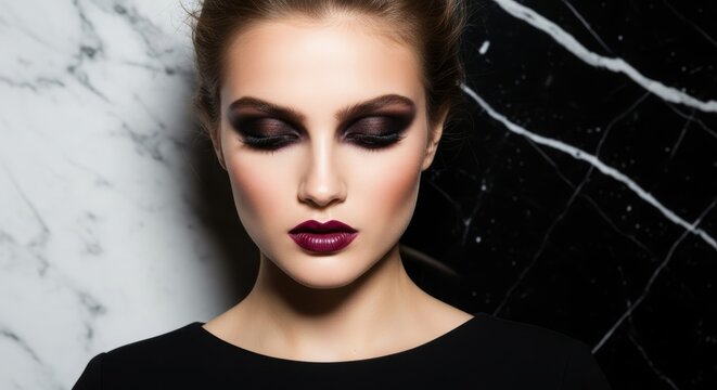 Dark Smokey Eye Makeup Look Intense and Dramatic Eye Makeup Tutorial