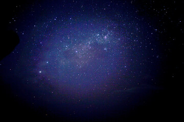 Mesmerizing Night Sky Starry Galaxy, Cosmic Wonders, Celestial Panorama