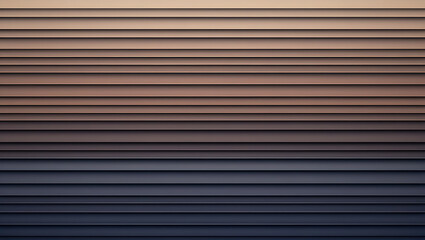 Fototapeta premium Abstract gradient horizontal lines brown to blue background texture