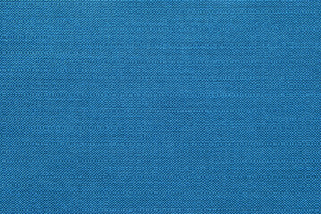 Teal color linen fabric texture as background