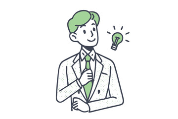A Business man and woman in suit emphasizing a point. Office Workers Holding Documents, Pointing, and Waving for Corporate Presentation and Business Concept Design.