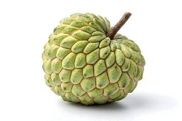 Obraz premium Fresh sugar apple isolated on white background